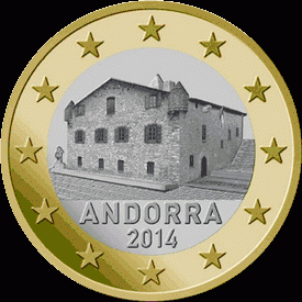 1 Euro UNC Andorra